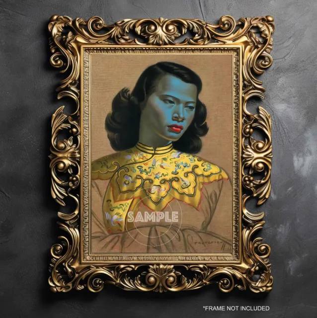 Vladimir Tretchikoff Art Print Famous Kitsch Painting Unframed Matt Art Print #6