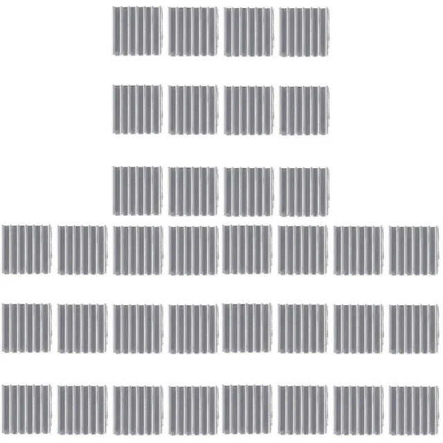 72 pz Chip elettronico dissipatore di calore radiatore dissipatore di calore raffreddamento con nastro