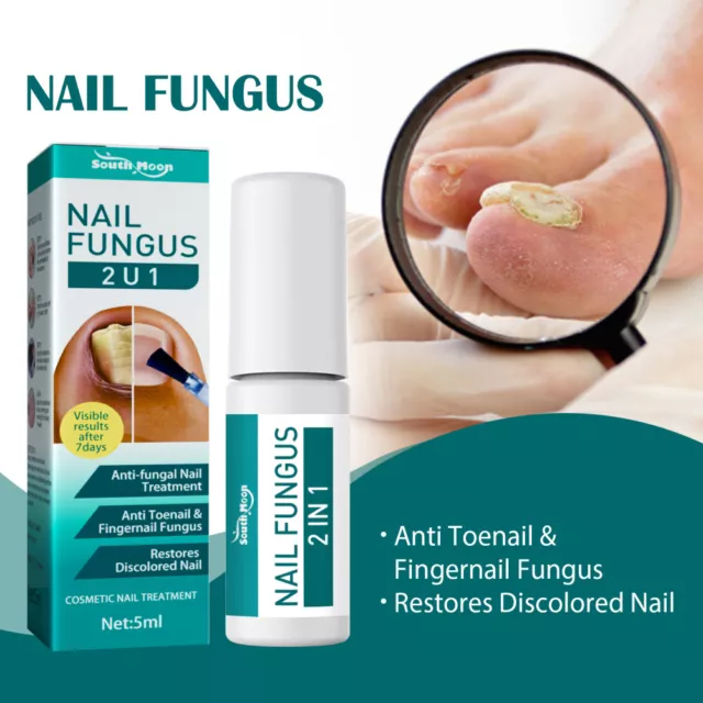 Nailner Brush Against Nail Fungal Infection 2 in1 treat & brighten nails