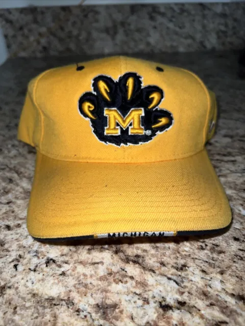 Vintage Zephyr University Of Michigan Wolverines Hat Embroidered Baseball Cap