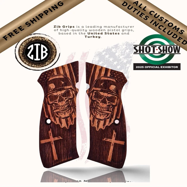 Logo poignees colt - Crosses poignées pistolets (13678270