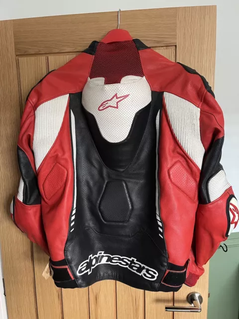 alpinestars motorcycleleather jacket 46