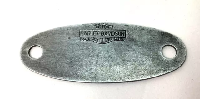 ID Tags Harley Knucklehead Panhead Flathead JD 45 Sidecar & Package Trucks