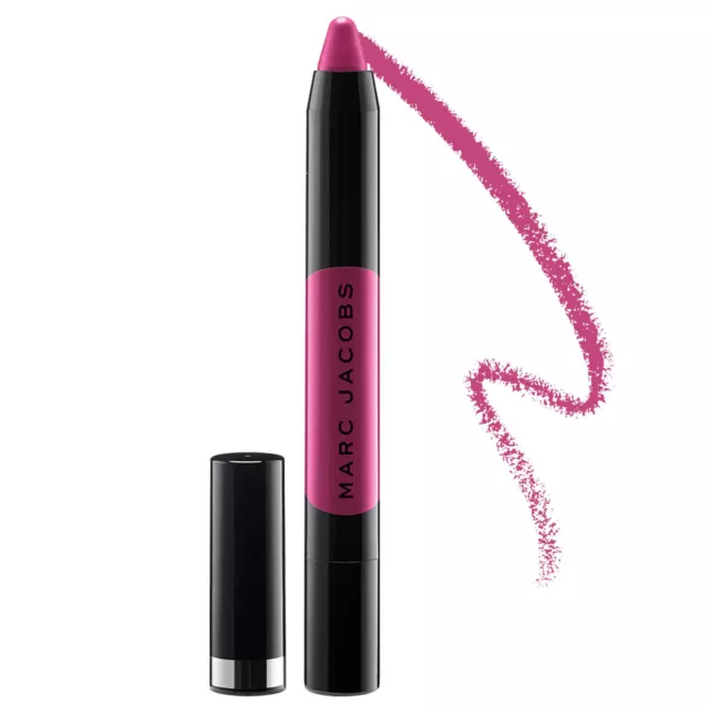 Marc Jacobs Le Marc Liquid Lip Crayon Crayon à lèvres crème Plum n Get It Prune