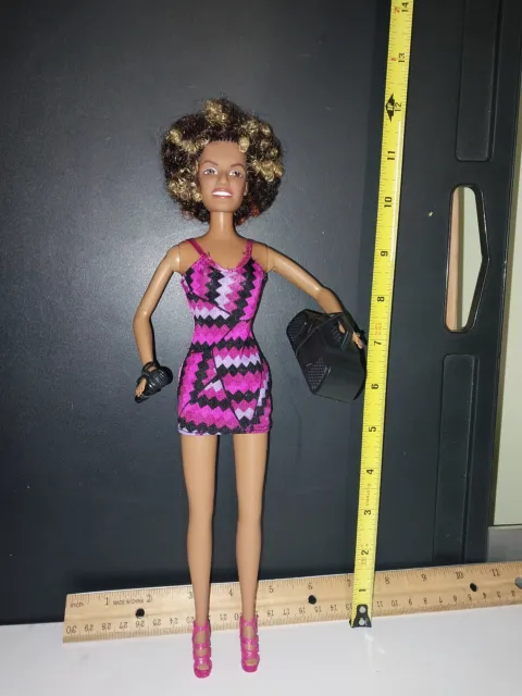 Spice Girls Doll Scary Mel B. 1997 Melanie Brown with boombox and microphone