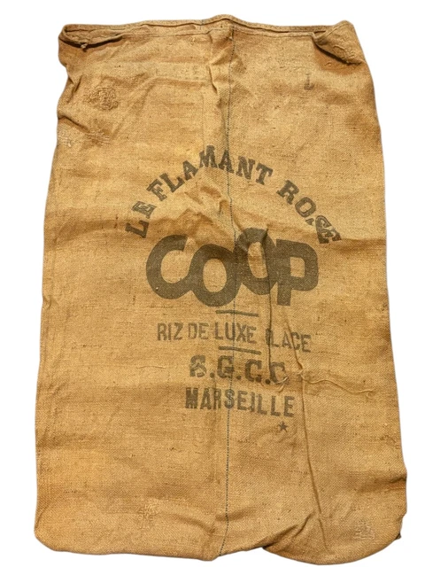 ANCIEN SAC TOILE de Jute société des fertilisants de l'Ouest EUR 18,00