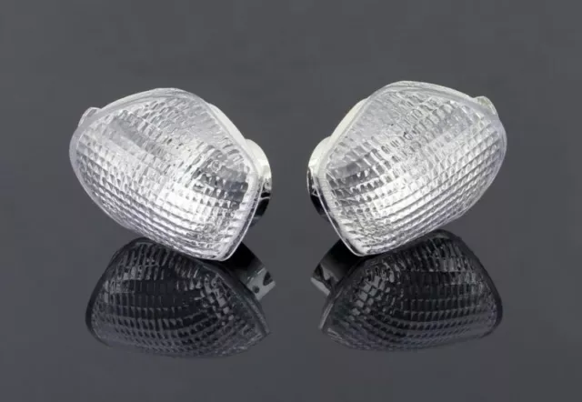 Front Clignotants Lentille Pour Honda CBR600 1991-1994 1993 1992 Clear AF
