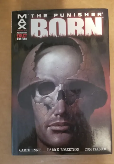 Punisher Born Hardcover Marvel Max Garth Ennis First Printing