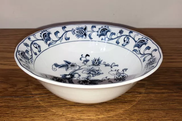 Vintage Blue Onion Double Phoenix Nikki Japan Cereal Bowl