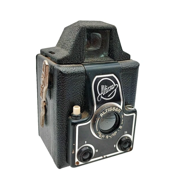 ANCIEN APPAREIL 6/9 Scout Box Lumiere Avec Son Étui , Fonctionne EUR 39,99 - FR