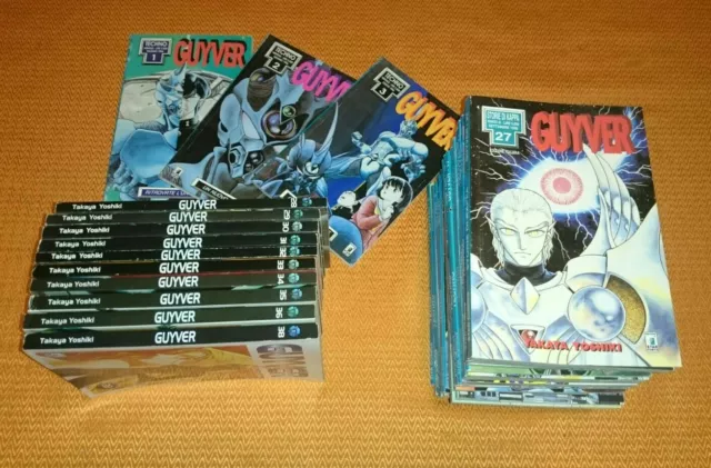 Guyver 1/36 -38 - Sequenza Completa Manga - Fumetti-Star Comics - Takaya Yoshiki
