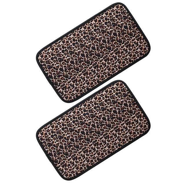 2 pz tappetino braccioli in neoprene lavorato a maglia accessori auto donna
