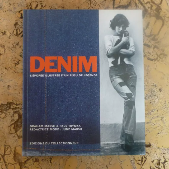 Denim L'épopée illustrée d'un tissu de légende jeans rockabilly Leee Jane Birkin