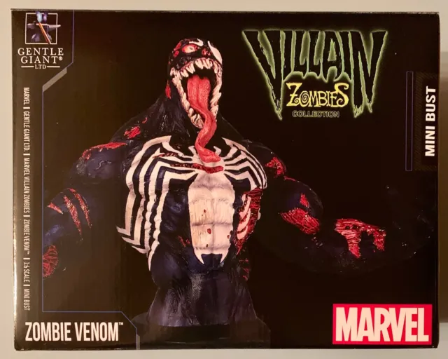 Gentle Giant Marvel Zombies Venom Bust Statue