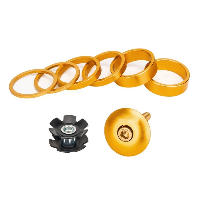 Capuchon Avant Aluminium Pour Casque Vélo – Compatible Fourche 28,6 Mm, VTT & Route, Couleurs Au Choix