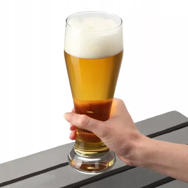 KADAX Juego de vasos de cerveza, jarras de cerveza de cristal, tulipanes de... 3