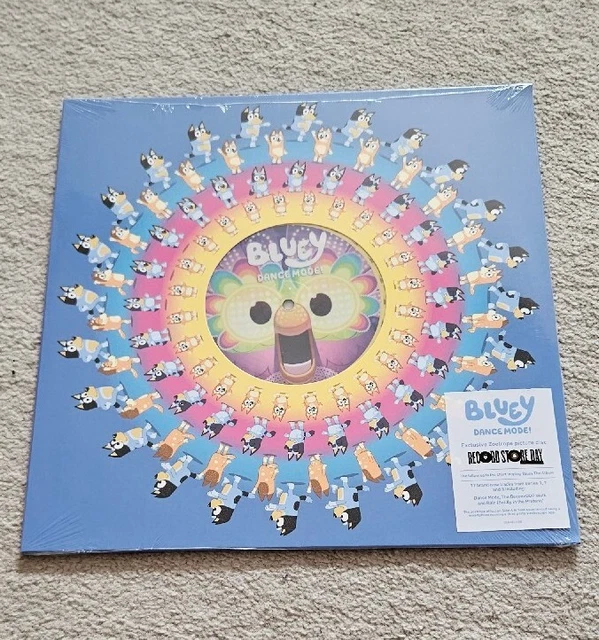 BLUEY DANCE MODE RSD Record Store Day 2023 ZOETROPE PICTURE DISC Vinyl