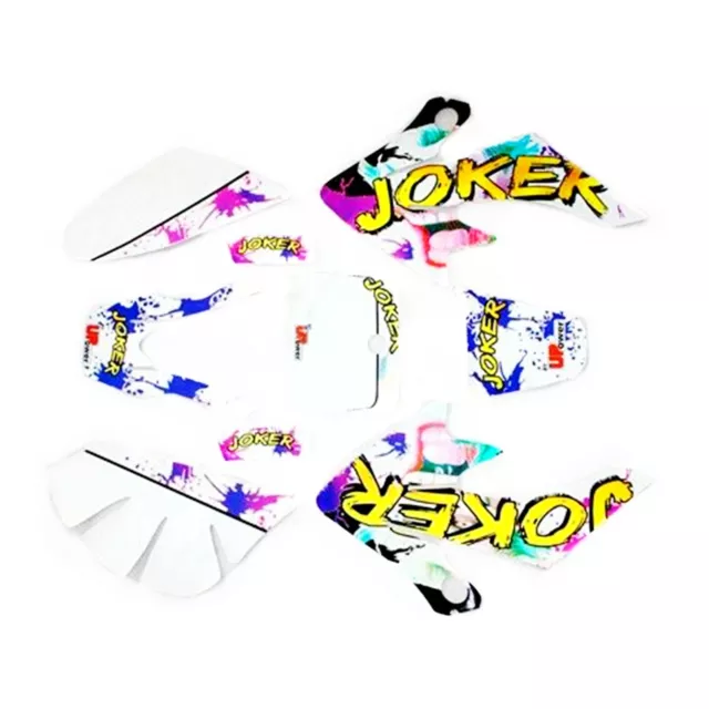 3M JOKER Decals Graphics Stickers Kit CRF50 Fairing Plastic PIT PRO Dirt Bike