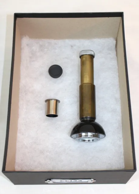Vintage Carl Zeiss Microscope Head & Brass Tube & Pinhole Eyepiece