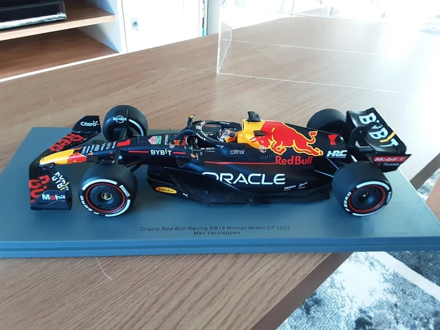 1/18 SALE SPARK Oracle Red Bull Racing Max Verstappen Winner Miami Gp ...