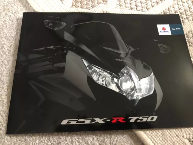 Suzuki Gsxr750 K8 Brochure