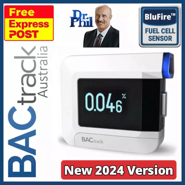 Alcohol Breath Breathalyser Testing Professional Fuel Cell. BACtrack C8 BLUFIRE®