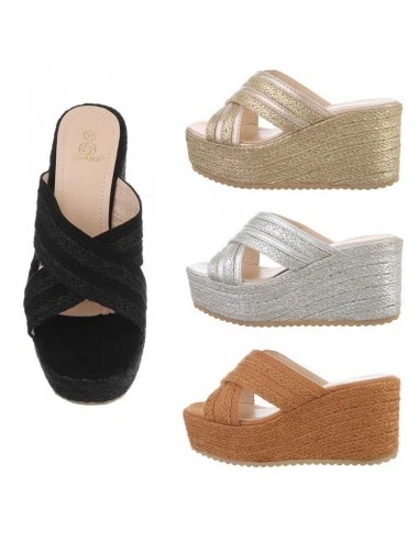 Sabot donna con zeppa sale