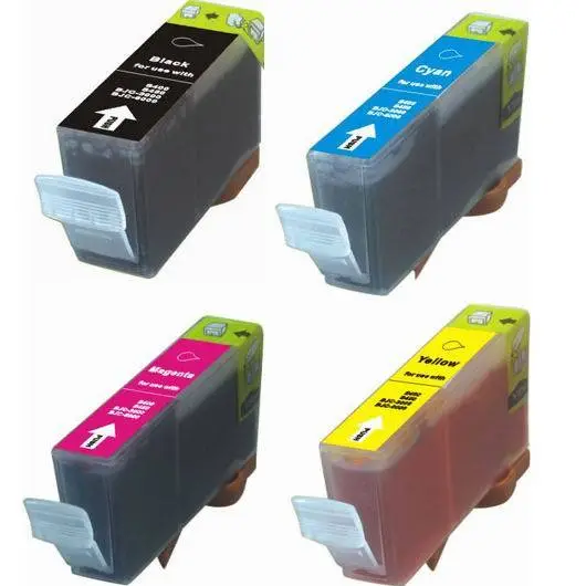 4P Ink Cartridge Set for Canon PGI 225 CLI226 fit with PIXMA MG5120 MG5220