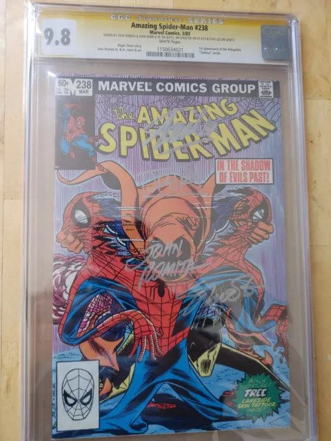 Amazing Spider-Man #238 (1983) Cgc 9.8 Ss White Pages. 1St Hobgoblin! 🔥