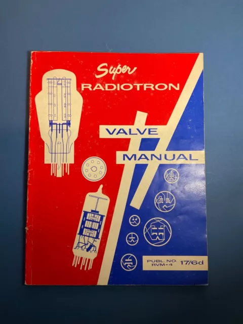 Super Radiotron Ventil Handbuch - Radio TV Vintage Ventil kabellos