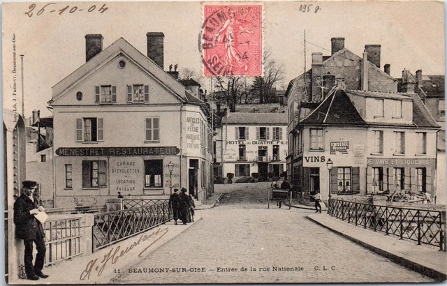 95 BEAUMONT SUR OISE - entree rue nationale