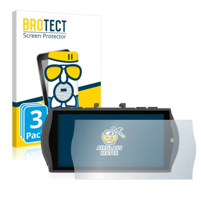 3x Anti Reflet Protection Ecran Verre pour Lamax C9 GPS Film Protecteur 9H Mat