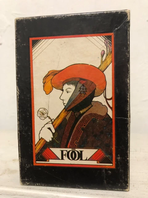 VINTAGE AQUARIAN TAROT Card Deck Entitled The Fool 1970