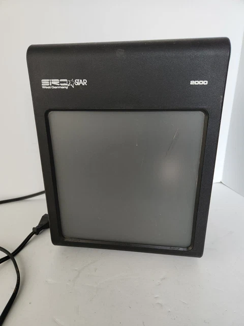 Rare Vintage Slide Viewer Siro Star 2000 Large Viewer