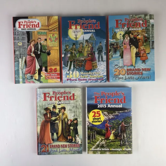 The Peoples Friend 2003 Annual books x 5 bundle