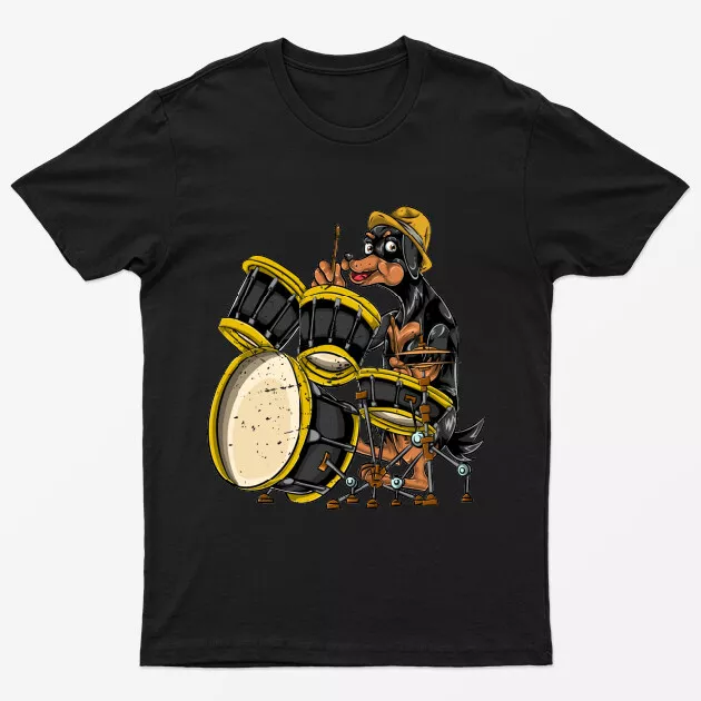 Drums Musician T shirts Drumming Drummers Bass Music Lovers Gift Unisex #M#P1#PR 6