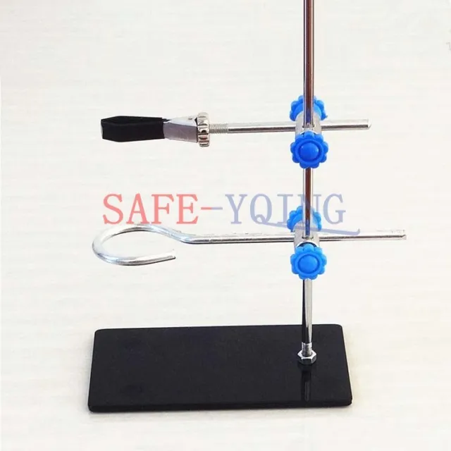 ONE Lab Laboratory Retort Stands Support Stand Clamp Flask Condenser Chem Tool