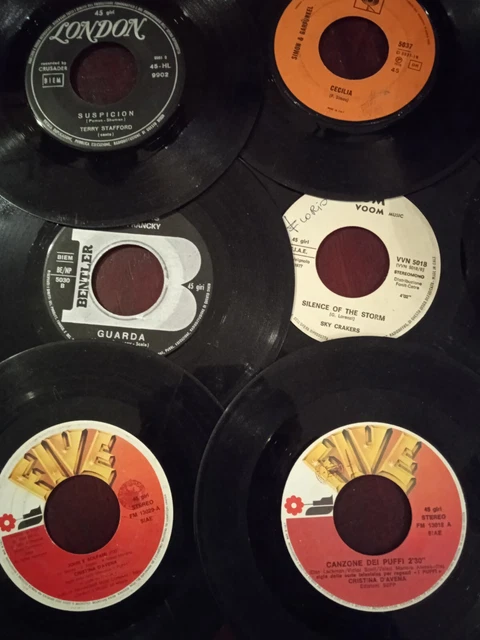 LOTTO 9X DISCHI Compilation Raccolte Disco Dance Rock Anni 60 70 80 LP 33 Giri EUR 10,00 - Foto 13