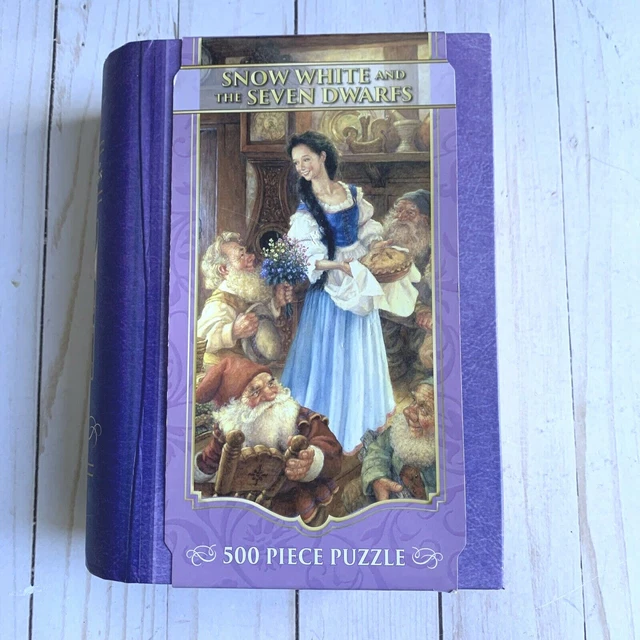 MASTERPIECES DISNEY SNOW White and The Seven Dwarfs 500 Piece Jigsaw ...