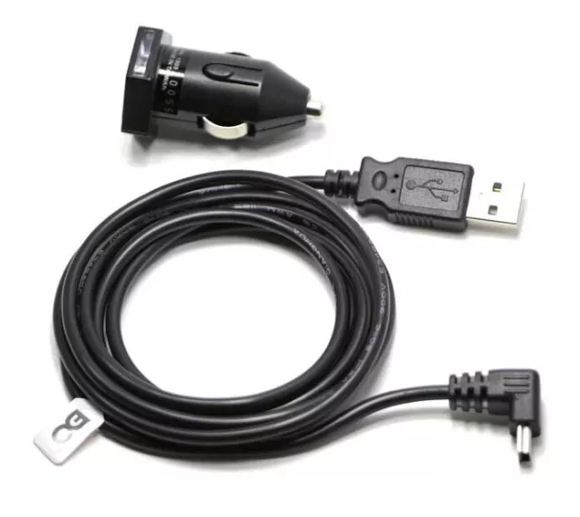 USB Car Charger Power Cord Cable for GARMIN nuvi GPS 2595lmt 2597lmt 2599lmthd