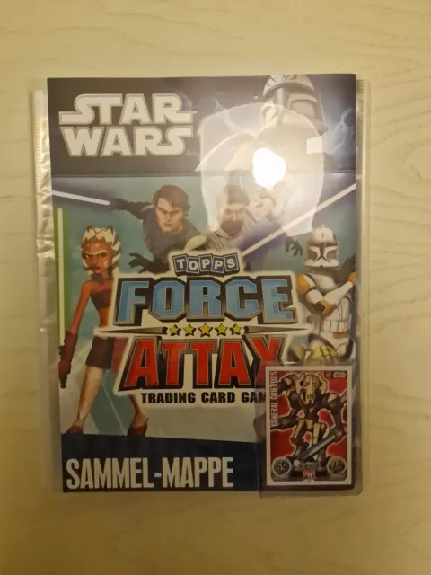 Vollständiges Star Wars Force Attax Clone Wars Serie 1 Sammelheft +L73...