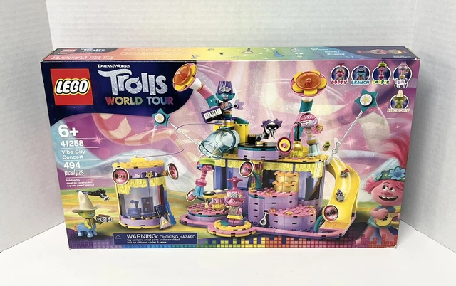 LEGO Trolls Vibe City Concert 41258 Trolls World Tour New Sealed LEGO Trolls Vibe City Concert 41258 Trolls World Tour New Sealed