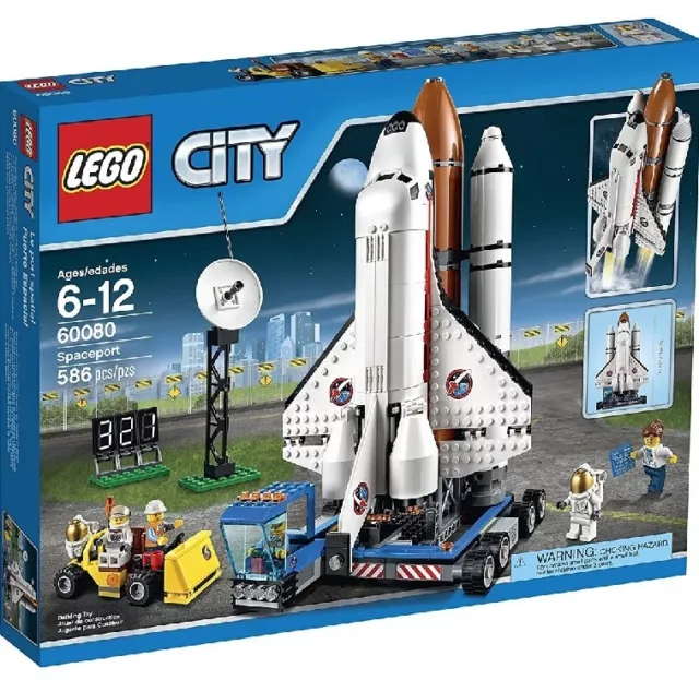 Lego City Spaceport Set 60080 Space Shuttle Brand New Factory Sealed Nib Retired