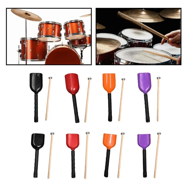 PROFESSIONAL COWBELL SET with Drumstick for Live Music Performances $34 ...