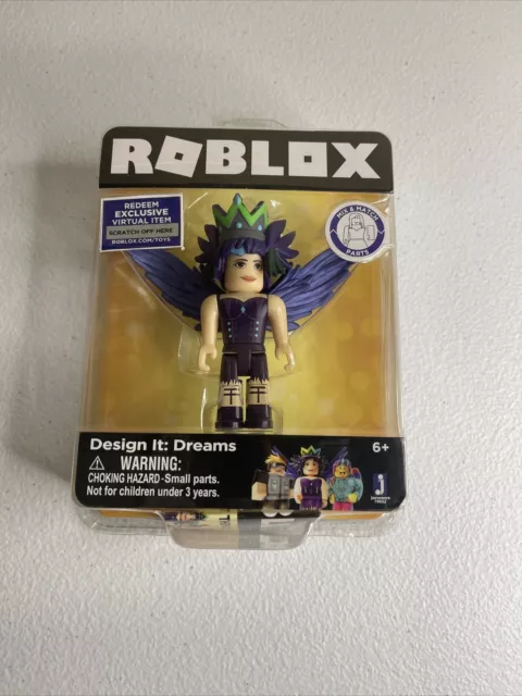 Roblox Design It Dreams Figure Pack Exclusive Virtual Item Code New