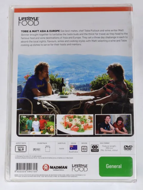 Tobie & Matt: Aisa & Europe - DVD Region 0 PAL - Brand New 2