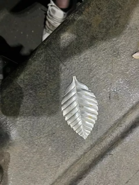Mild Steel DIY Components ART SUPPLIES  -  Sheet Leaves 100mm Pack of 50