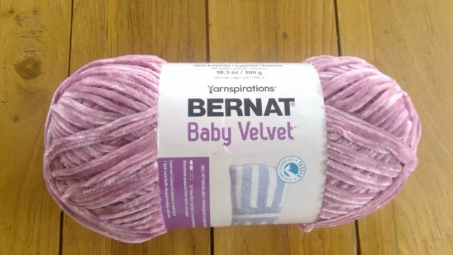 Bernat Baby Velvet Big Ball Yarn-Orchid Hush