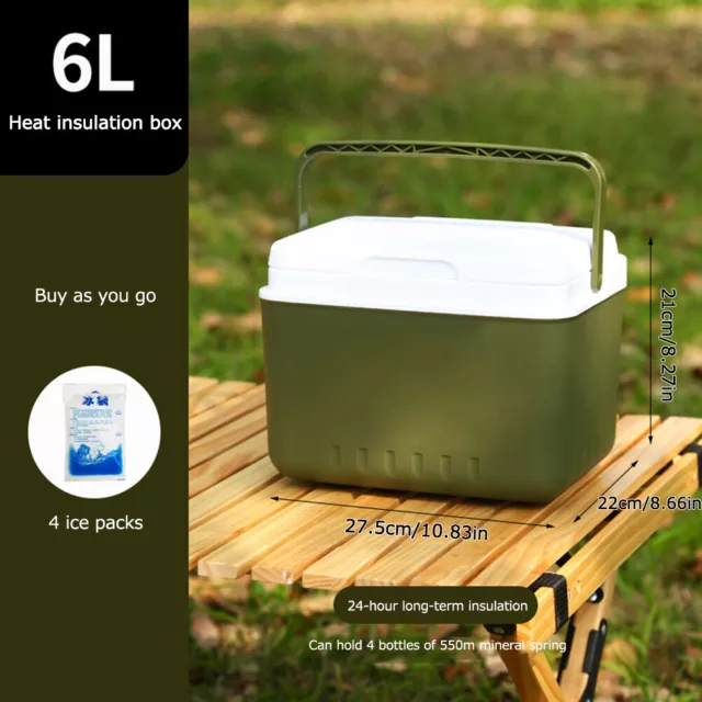 # 6L Tragbare Cold Fresh Box Auto Kühlschrank Haushalt Dual-Use für Takeaway Fo 3