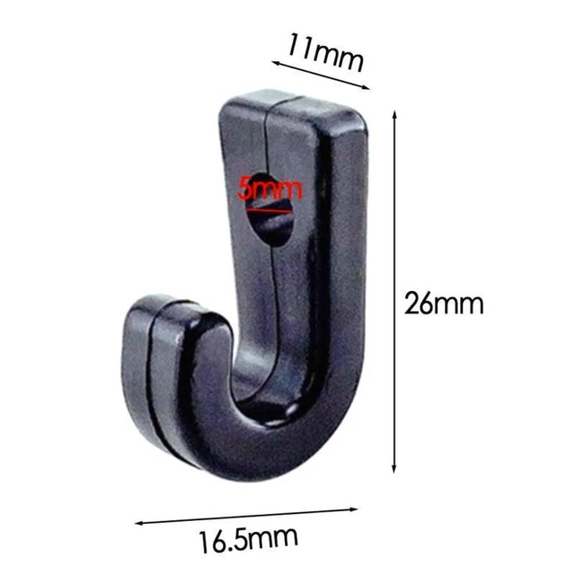 Nylon Lashing Hook  Kayak Buckles for Boat Canoes Boats - Bungee Hook